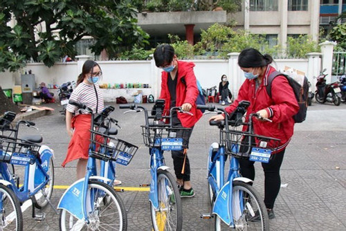 Hanoi proposes to pilot bicycle-sharing service in six urban districts