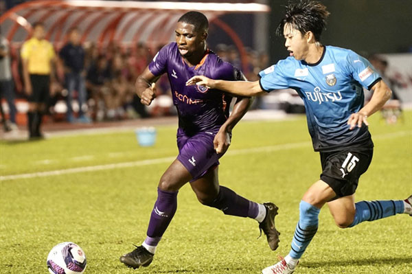 Binh Duong FC loses 2-0 to Kawasaki Frontale in friendly match