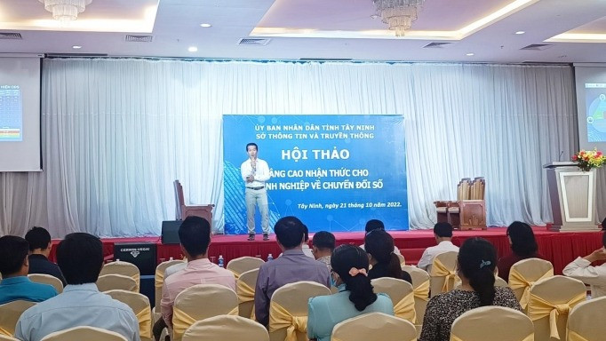 Tây Ninh: Hội thảo về chuyển đổi số cho doanh nghiệp vừa và nhỏ