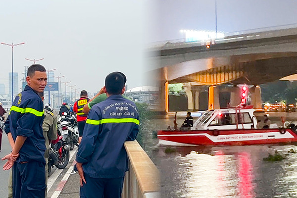 TP.HCM: Liên tiếp 2 vụ nhảy cầu xuống sông Sài Gòn mất tích