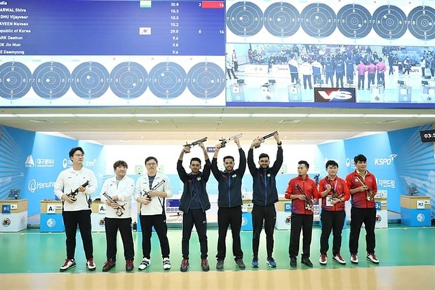 Vietnam earns bronze at Asian shooting championship