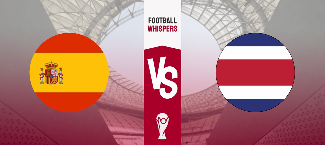 Xem trực tiếp bóng đá World Cup 2022 Tây Ban Nha vs Costa Rica ở kênh nào?