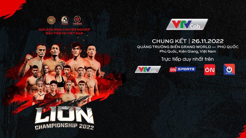 Xem trực tiếp chung kết MMA Lion Championship 2022 ở kênh nào?