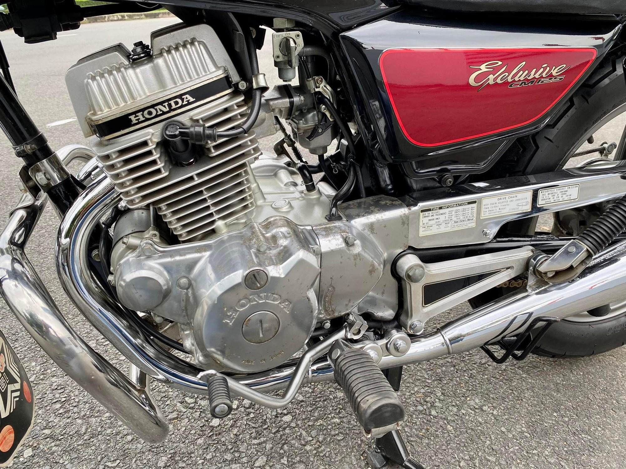 Honda CM125T nguyên “zin” biển tứ quý 7, khách trả hơn 300 triệu mà chủ chưa bán - Ảnh 2.