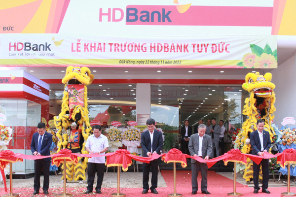 HDBank mở trụ sở mới ở Tuy Đức, Đắk Nông