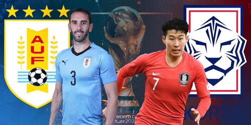Xem trực tiếp bóng đá World Cup 2022 Uruguay vs Hàn Quốc ở kênh nào?