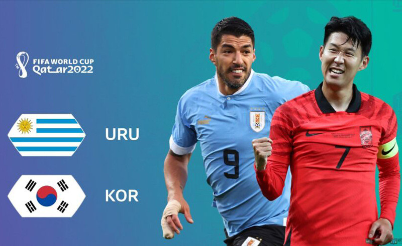 Link xem trực tiếp bóng đá  Uruguay vs Hàn Quốc, 20h hôm nay 24/11