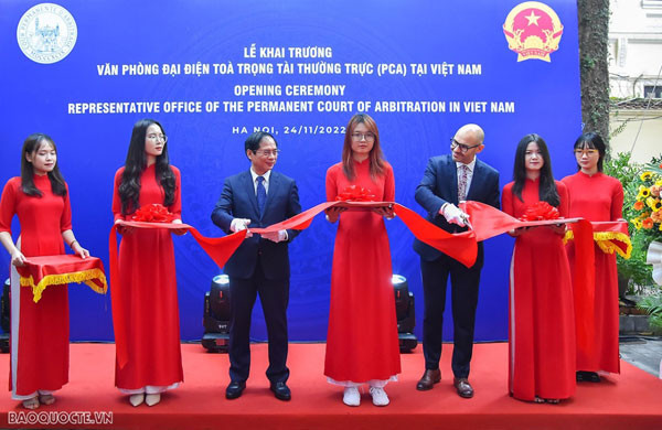 Permanent Court of Arbitration rep. office inaugurated in Vietnam