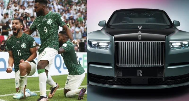 Cầu thủ của Saudi Arabia được tặng siêu xe Rolls Royce sau trận thắng Argentina
