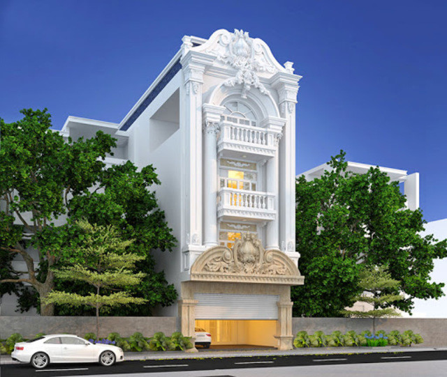 50+ Mẫu thiết kế nhà tân cổ điển đẹp nhất năm 2023 - Kiến Thiết Việt