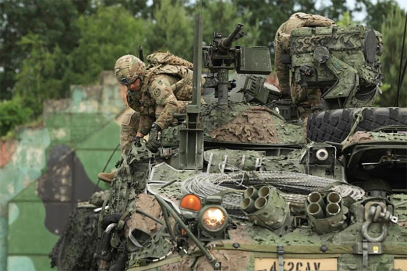 Binh lính NATO tập trận rầm rộ ở Ba Lan
