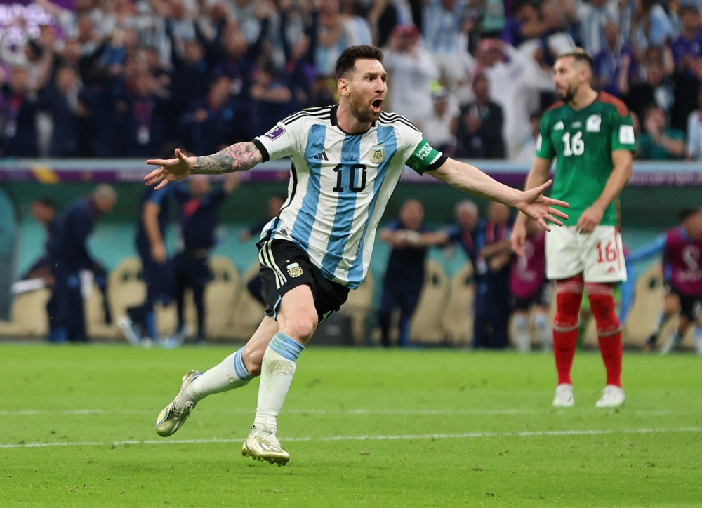 Kết quả bóng đá Argentina 2-0 Mexico - Bảng C World Cup 2022
