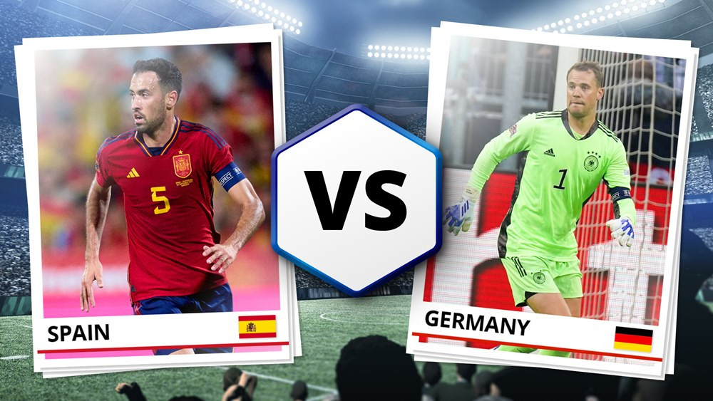 Link xem trực tiếp bóng đá Tây Ban Nha vs Đức, 2h ngày 28/11