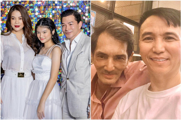 Thương Tín đi xem phim sau khi ngã xe, Trương Ngọc Ánh hội ngộ Trần Bảo Sơn