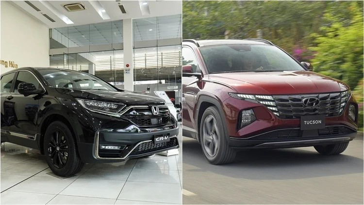 Mua xe SUV đi chơi Tết, chọn Honda CR-V hay Hyundai Tucson?