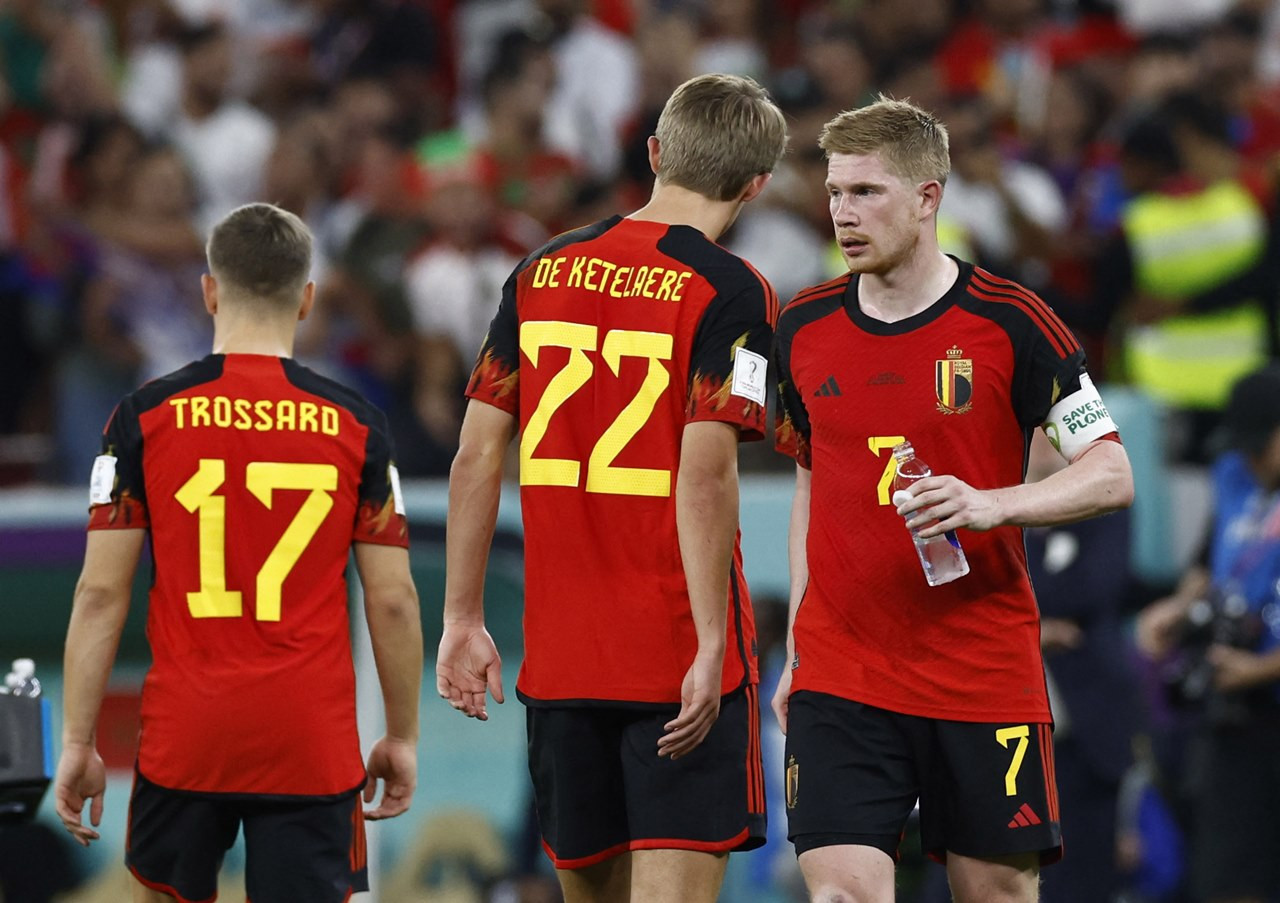 World Cup 2022: Bỉ phải đá 'chung kết' với Croatia tranh vé vòng 1/8
