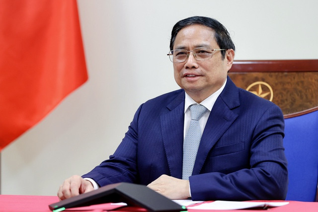Thủ tướng Việt Nam - Pháp trao đổi về tuyến đường sắt Nhổn - ga Hà Nội