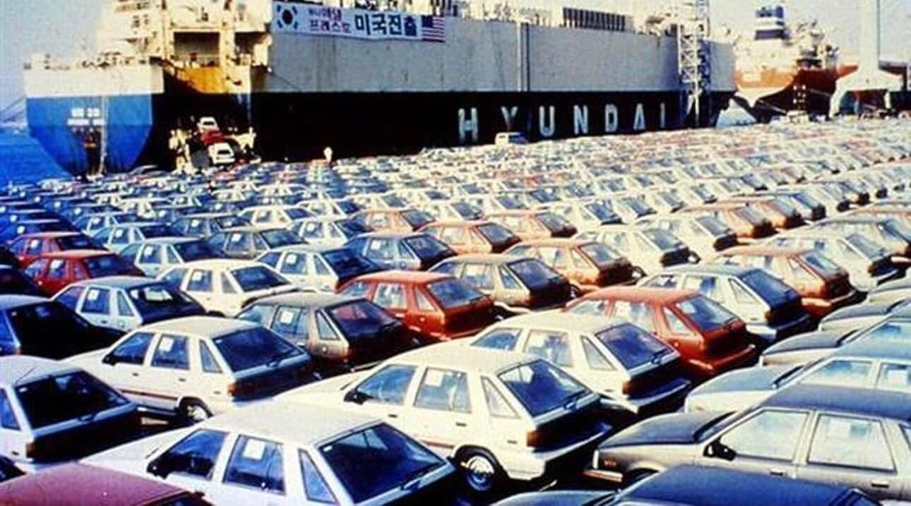 Chuyến xuất khẩu ô tô đầu tiên đi Mỹ của Hyundai và kỷ lục bất ngờ
