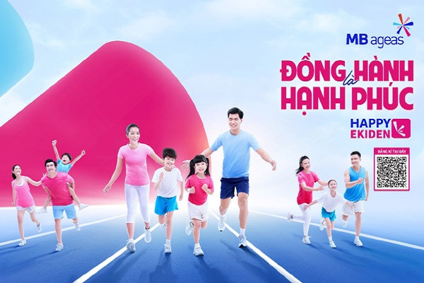 MB Ageas Life lan toả thông điệp 'Đồng hành là hạnh phúc'