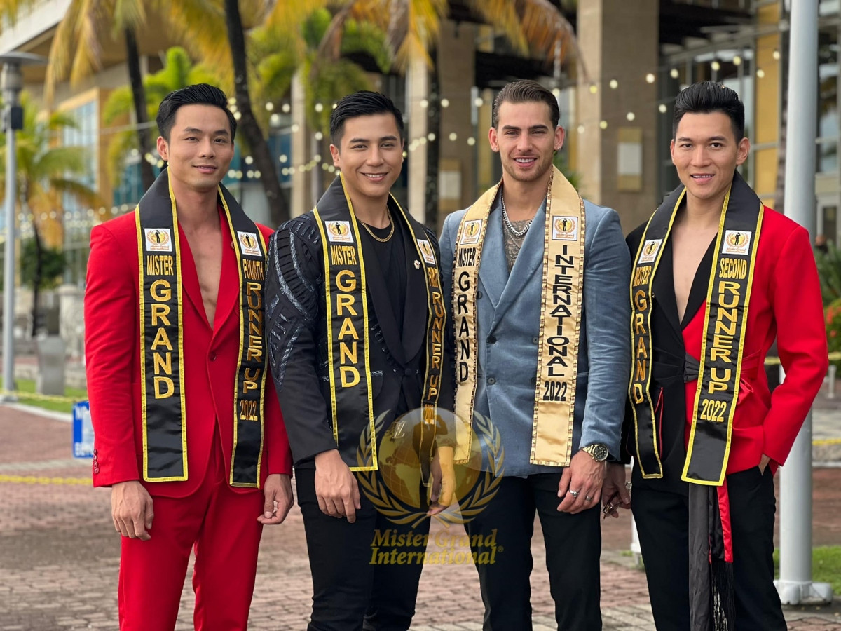 Male model finishes fourth runner-up at Mister Grand International