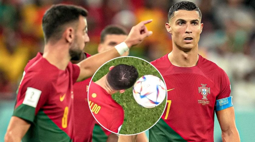 Bruno Fernandes lên tiếng về bàn thắng Ronaldo định… cướp công