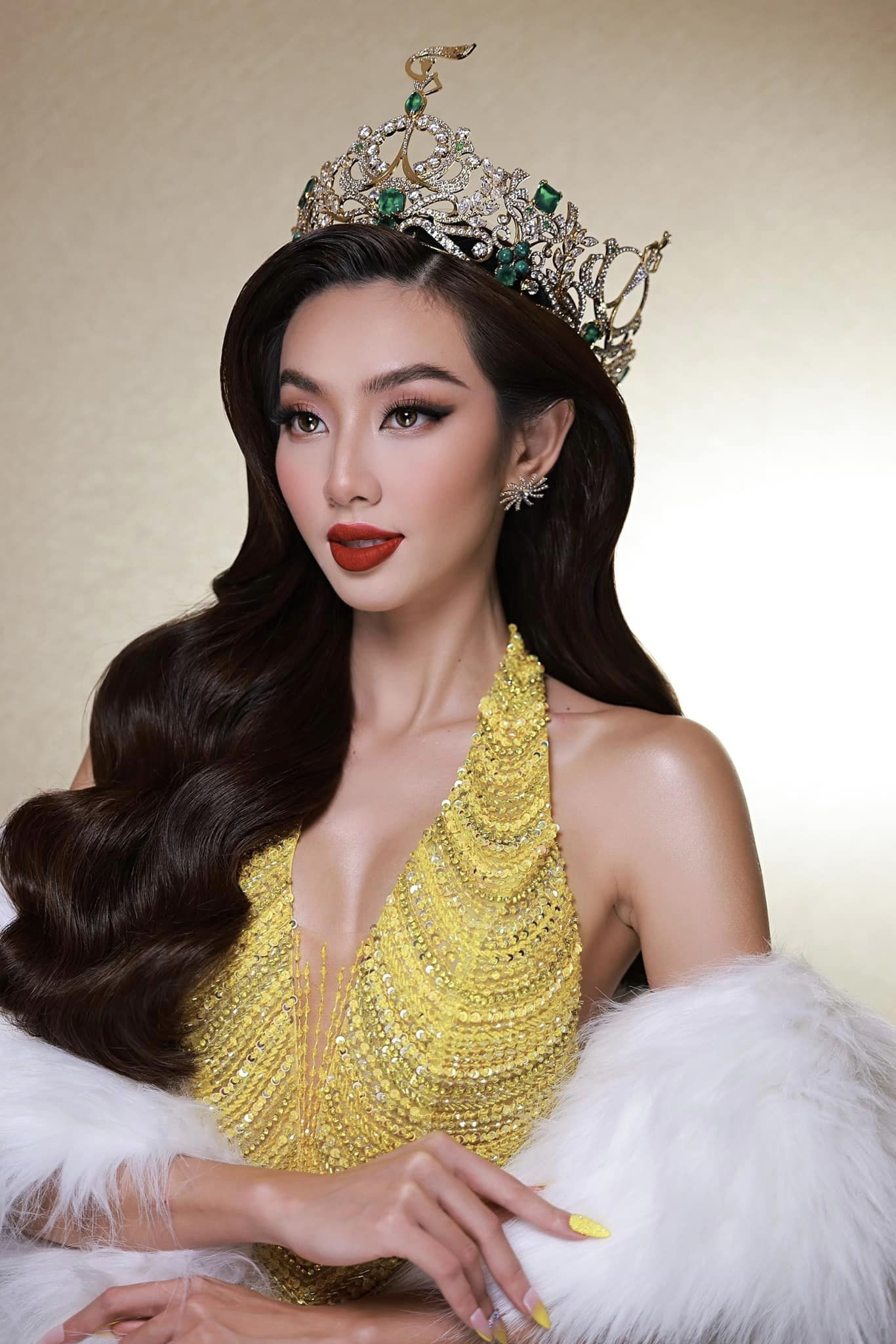 Hoa hậu Thùy Tiên là đại diện tài sắc vẹn toàn mang được ngôi vị cao nhất trong cuộc thi MGI 2021.