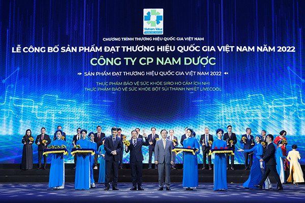 Bột sủi thanh nhiệt Livecool đạt Thương hiệu quốc gia Việt Nam 2022