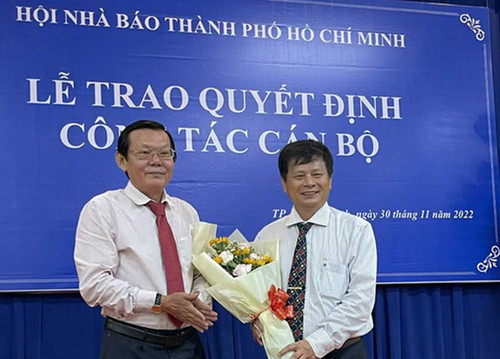 Nhà báo Nguyễn Tấn Phong làm Chủ tịch Hội Nhà báo TP.HCM