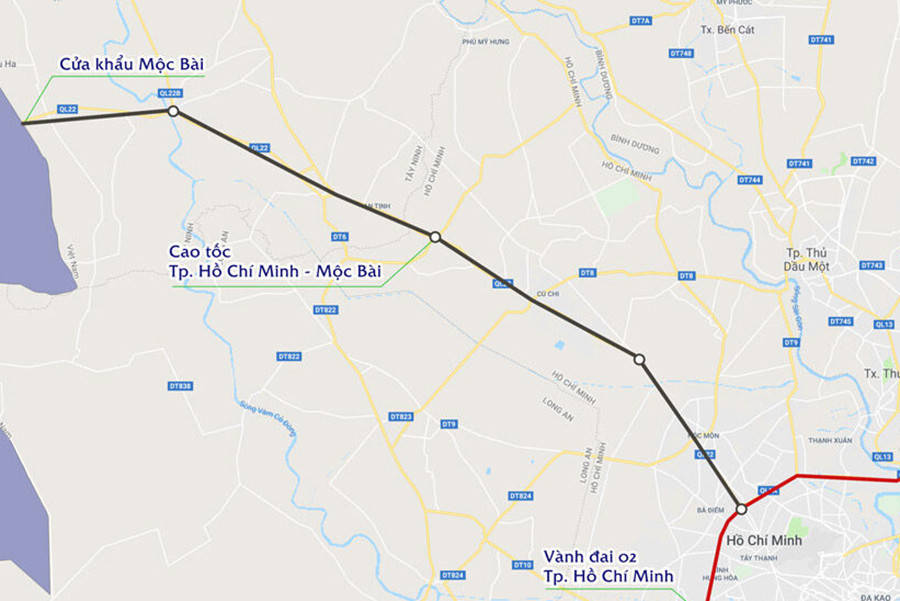 Cao tốc TP.HCM – Mộc Bài dự kiến thu phí 18 năm mới hoàn vốn