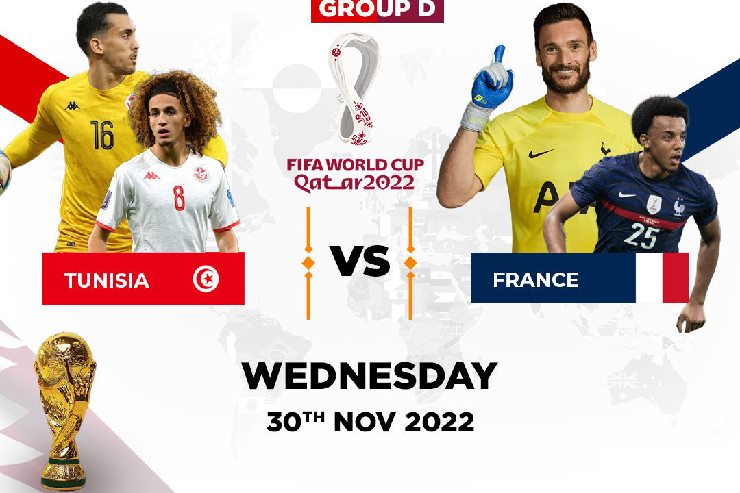 Dự đoán tỷ số World Cup 2022 Tunisia vs Pháp