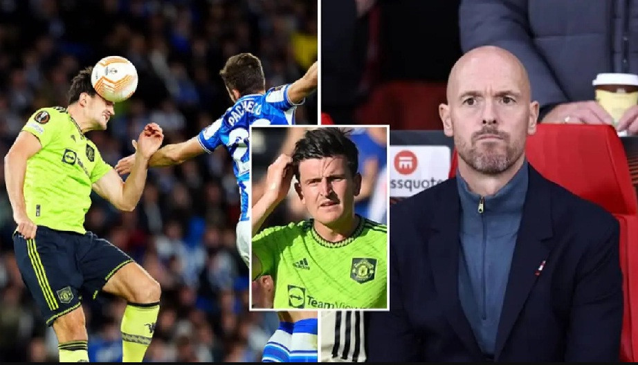 Erik ten Hag gây tranh cãi xếp Harry Maguire đá cặp cùng Ronaldo