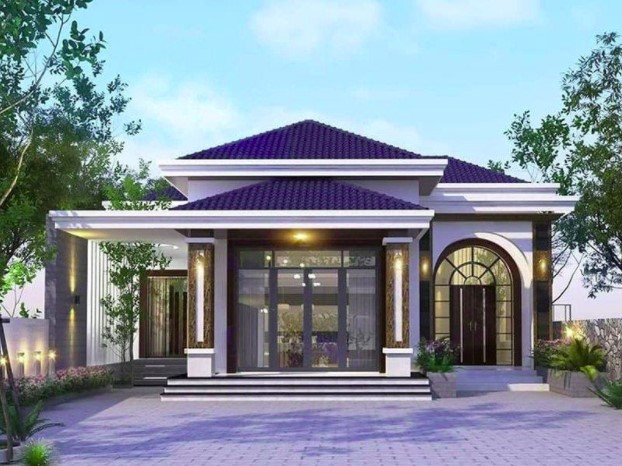 15 Mẫu nhà villa cấp 4 Thiết kế đẳng cấp và sang trọng hiện nay