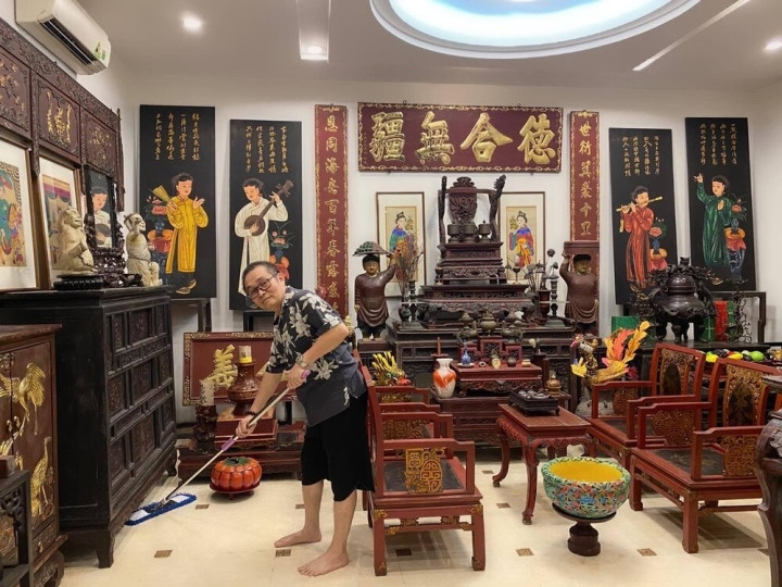 Thú vui của 'vua hài đất Bắc' Xuân Hinh ở tuổi 62  - 1