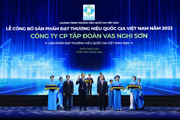 VAS nhận danh hiệu Thương hiệu Quốc gia Việt Nam năm 2022