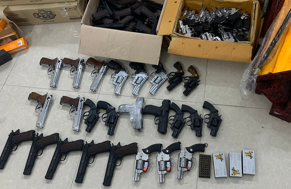 Công an triệt phá đường dây buôn bán súng đạn quy mô lớn ở TP.HCM