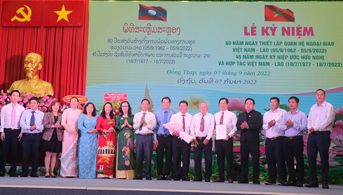 Đồng Tháp thành lập Chi hội Doanh nhân Việt Nam-Lào