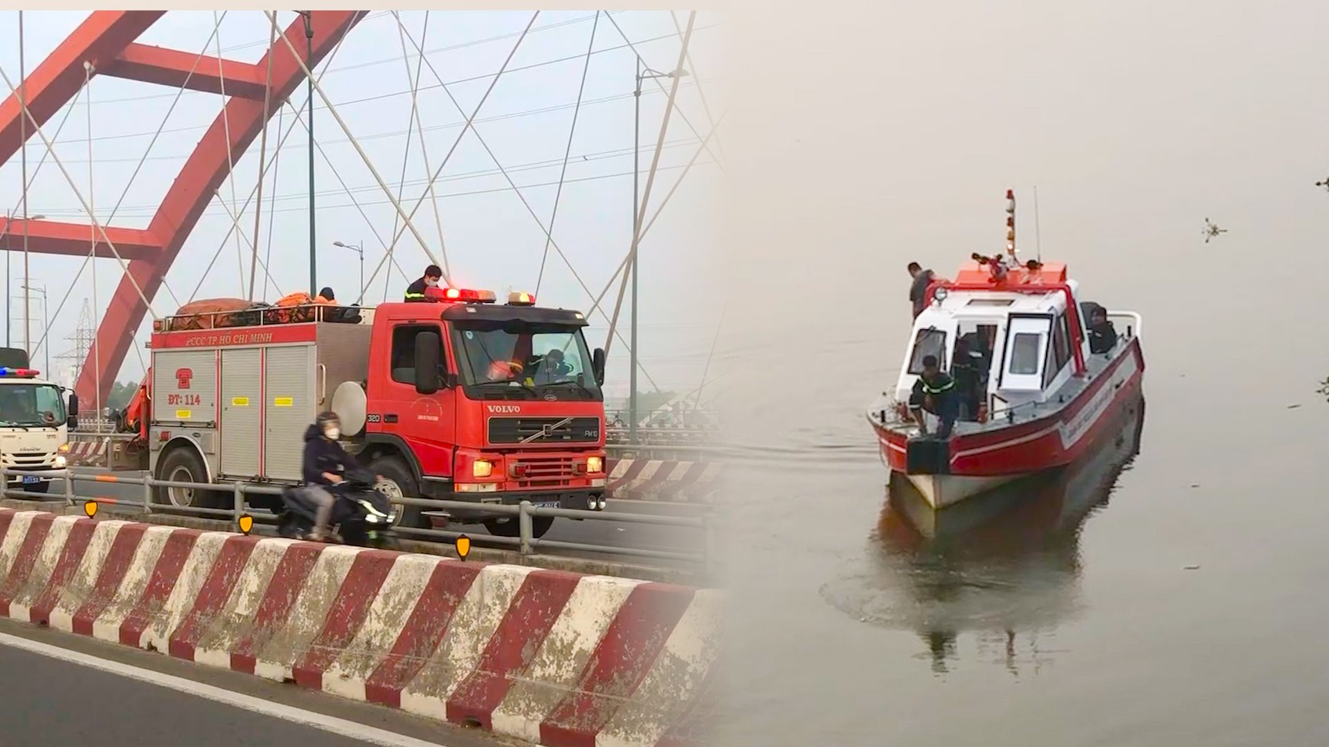 TP.HCM: Nam thanh niên để lại thư tuyệt mệnh, nhảy cầu Bình Lợi mất tích
