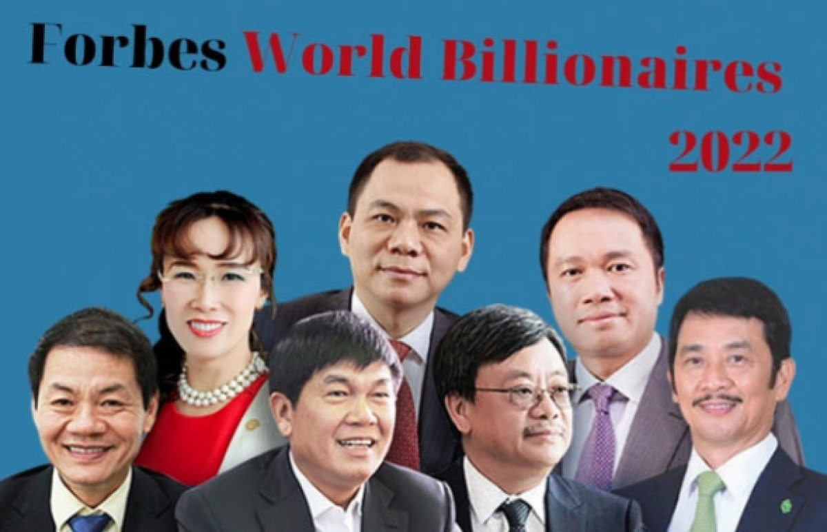 Seven Vietnamese billionaires named on Forbes rich list