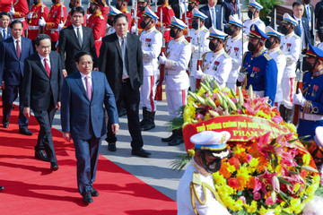 Hoạt động đầu tiên của Thủ tướng Phạm Minh Chính tại Phnom Penh