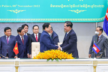 Việt Nam - Campuchia ưu tiên thúc đẩy hợp tác về chuyển đổi số