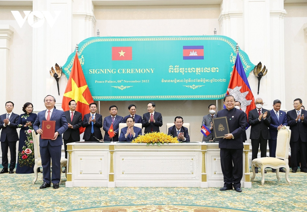 Việt Nam và Campuchia cam kết hoàn thành công tác phân giới cắm mốc biên giới hình ảnh 3