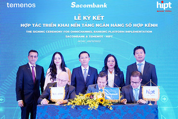 Sacombank hợp tác triển khai nền tảng ngân hàng hợp kênh với liên doanh Temenos - HiPT
