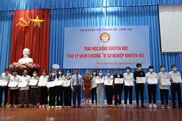 Tập đoàn SCG trao học bổng 1 tỷ đồng cho học sinh, sinh viên Bà Rịa - Vũng Tàu