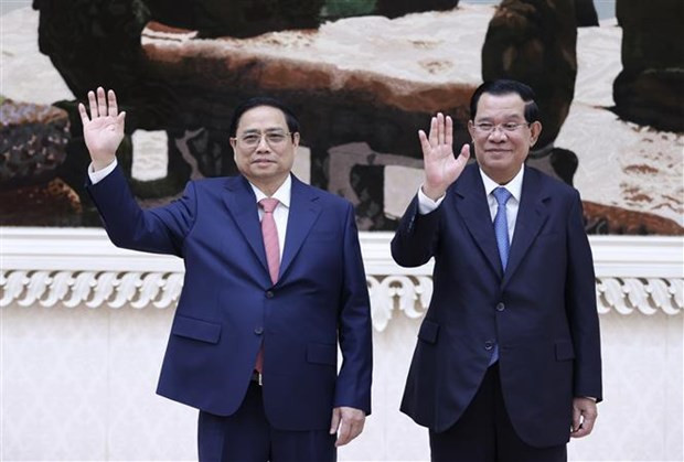 Vietnam, Cambodia issue joint statement