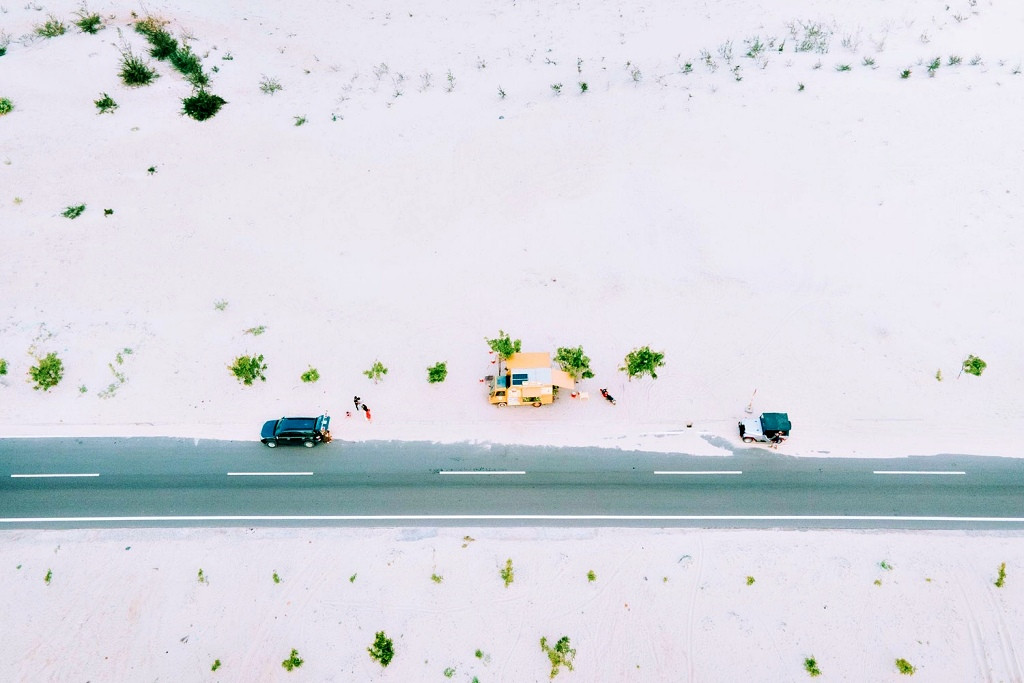 Cung đường 'tiểu sa mạc' khung cảnh đẹp như mơ, độc nhất ở Việt Nam