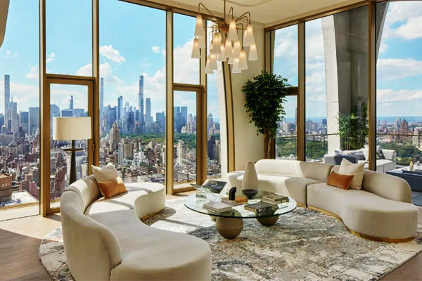 Bên trong penthouse 3 tầng đắt đỏ, có tầm nhìn lộng lẫy nhất nhì New York