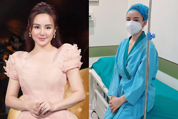 Ca sĩ Vy Oanh nhập viện
