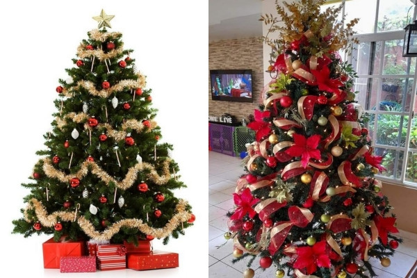 Cách trang trí cây thông Noel tại nhà đơn giản, ấn tượng