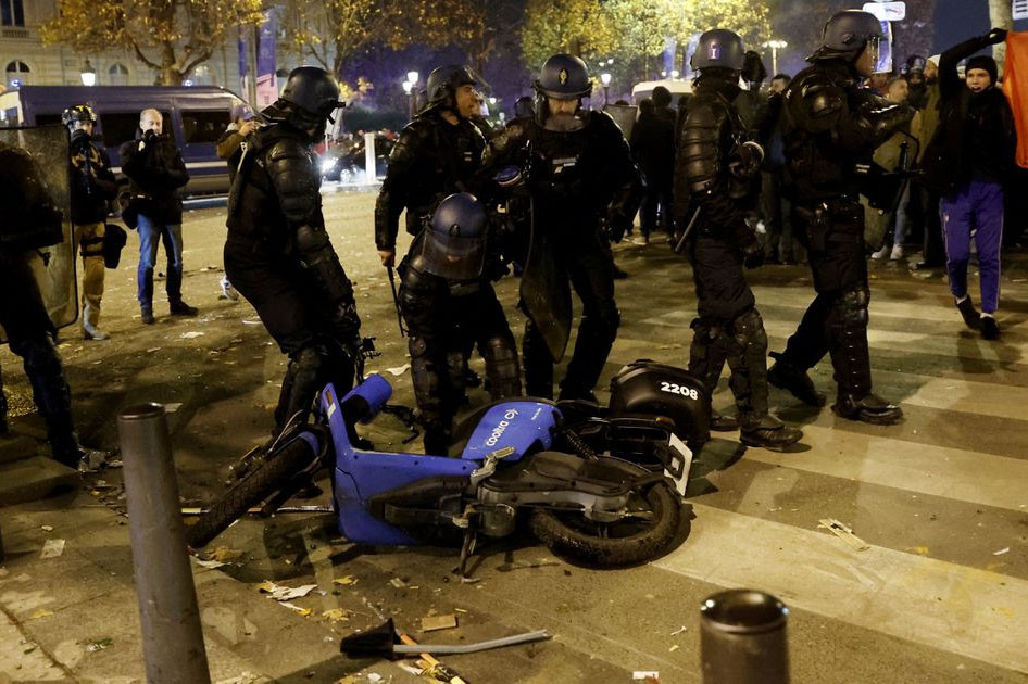 Pháp điều 10.000 cảnh sát bảo đảm trật tự vì trận bán kết World Cup với Maroc