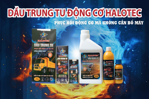 Dầu phục hồi động cơ Halotec - gần 2 thập kỷ chinh phục thị trường Việt